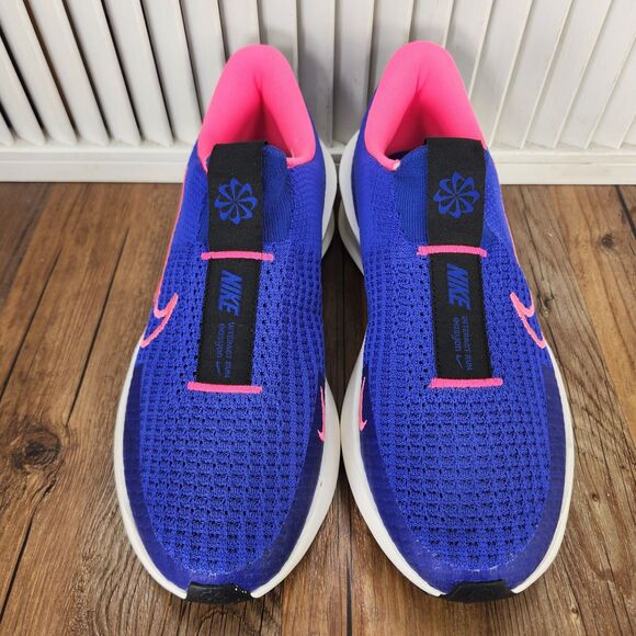 Nike Interact Run EasyOn Womens Sz 10 Blue Pink Slip On Running Shoes FV5591-500 - Picture 8 of 9
